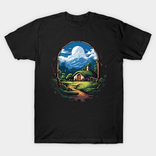 Pixel hobbit house T-Shirt